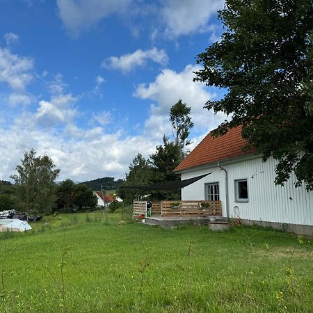 Camphouse Villa Chvalsiny Bagian luar foto