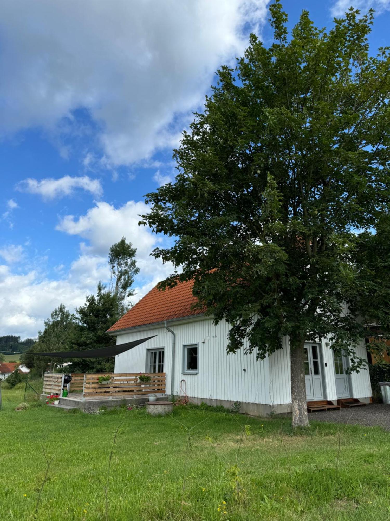 Camphouse Villa Chvalsiny Bagian luar foto